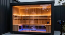 top dual person infrared saunas