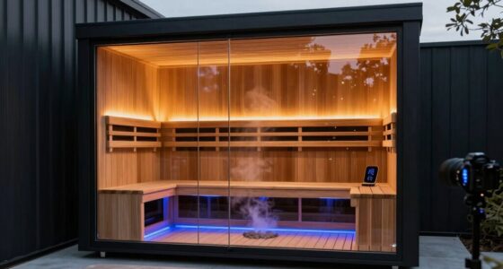 top dual person infrared saunas