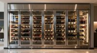 top dual zone wine coolers