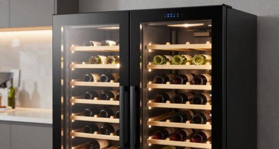 top dual zone wine fridges