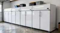 top garage chest freezers