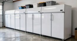 top garage chest freezers