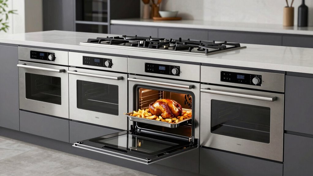 top gas range air fryers