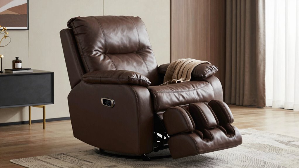top heated massage recliners