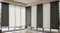top large window smart blinds