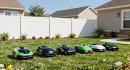 top small yard robot mowers