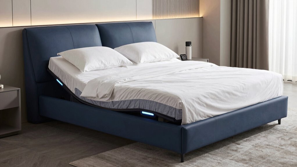 top smart massage bed bases