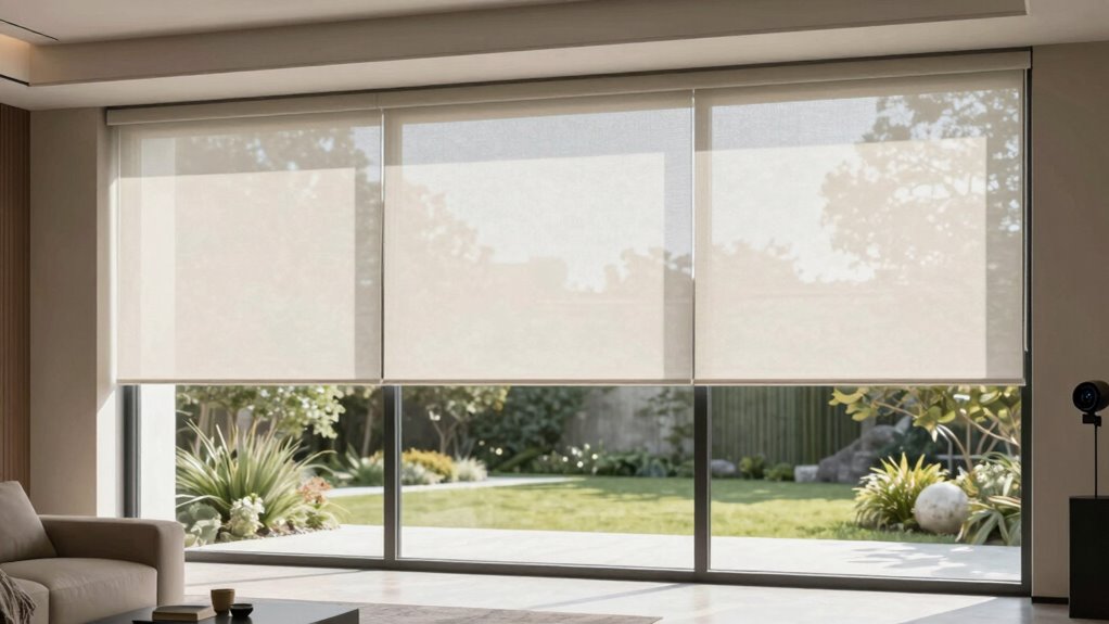 top solar motorized shades