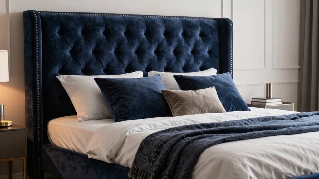 top upholstered bed frames