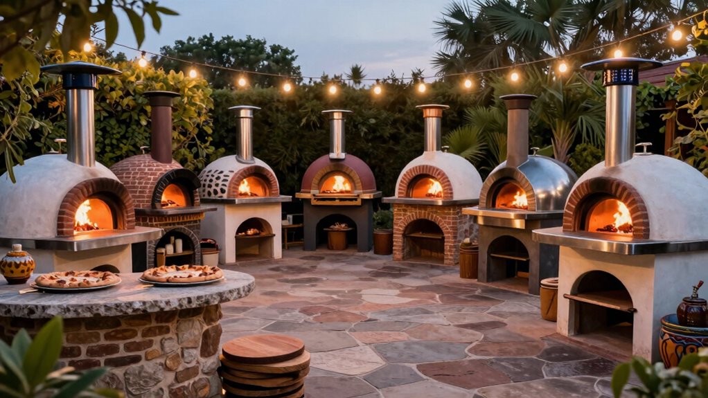 top wood fired outdoor pizza ovens