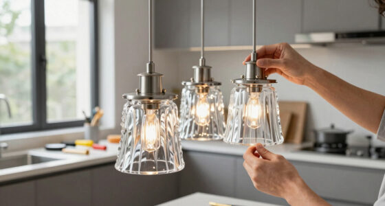 10 Best Fluted Glass Pendant Light Set in 2026
