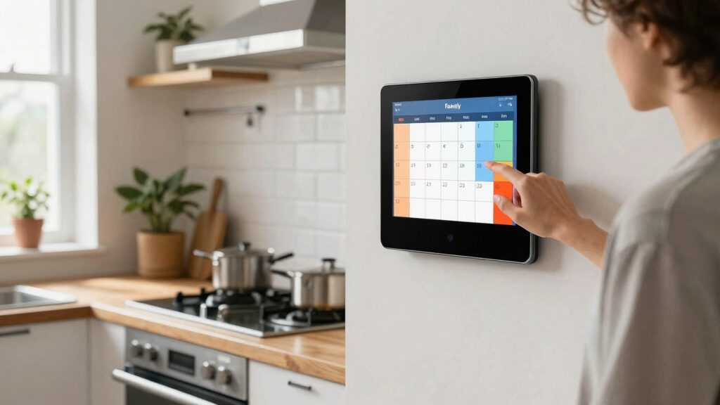 7 Best Digital Family Calendars for Kitchen Walls in 2026