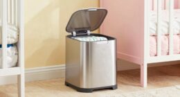 accessible central diaper storage