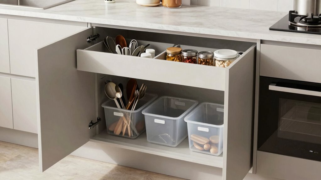 accessible kitchen storage