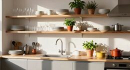 aesthetic but impractical shelving