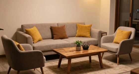 arranged seating for dialogue