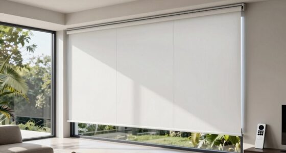 automated blinds for inaccessible homes