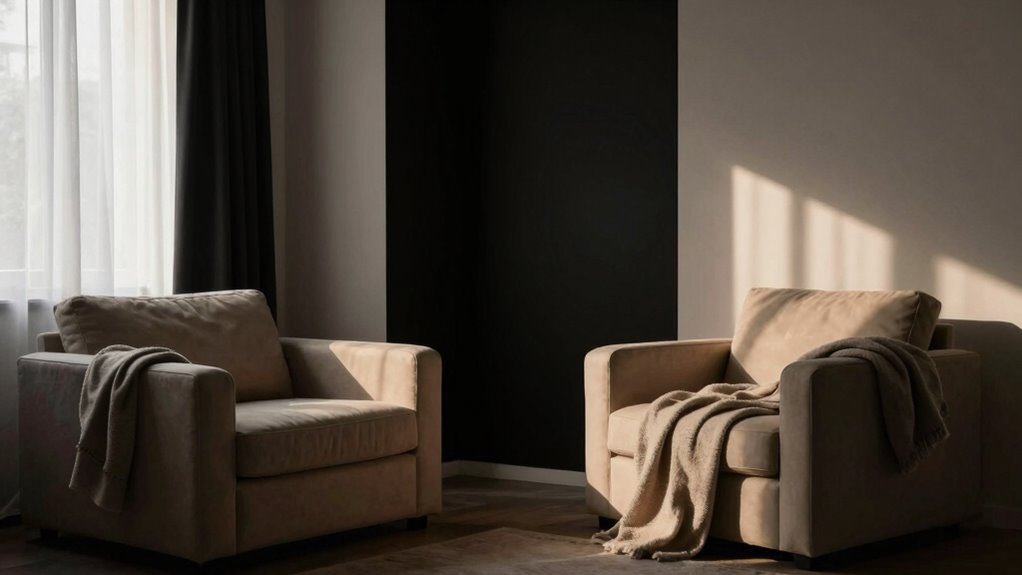 balancing contrast with softness