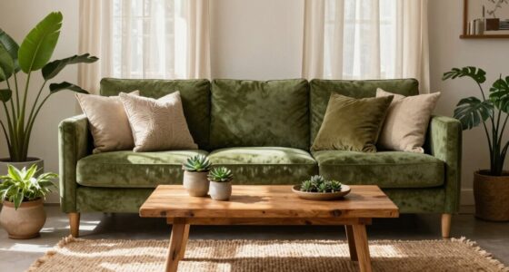 calming natural green spaces