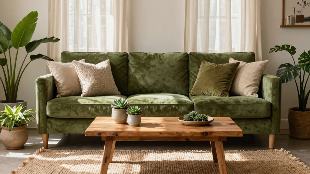 calming natural green spaces