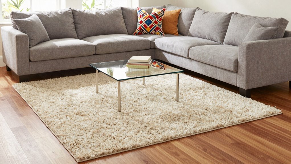 choose rug size carefully