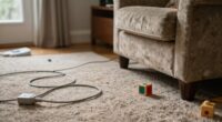 clutter causing safety concerns