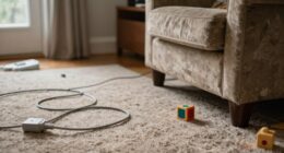 clutter causing safety concerns
