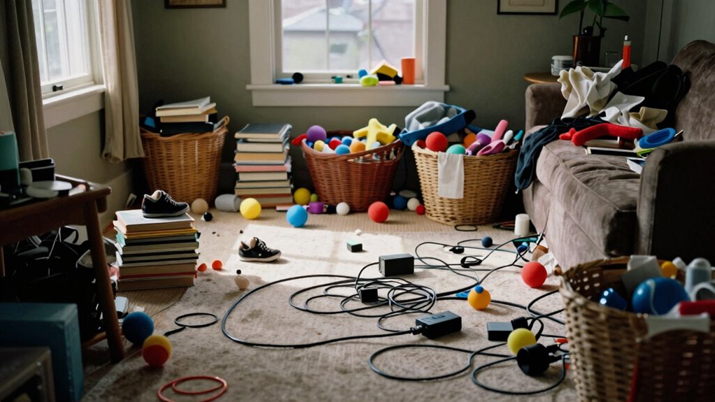clutter poses safety risks