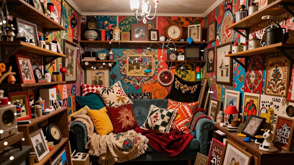 cluttered small space hindered