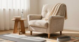 comfortable chair exercise setup