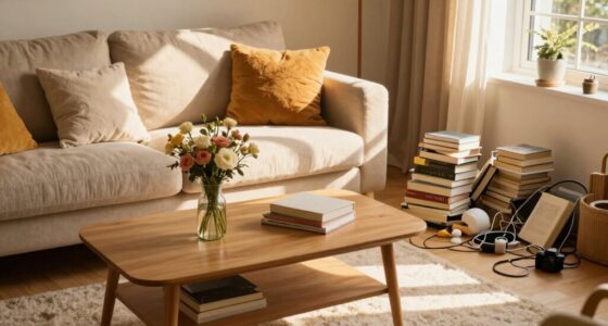 comfortable organized inviting space