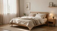 create a cozy spacious feel