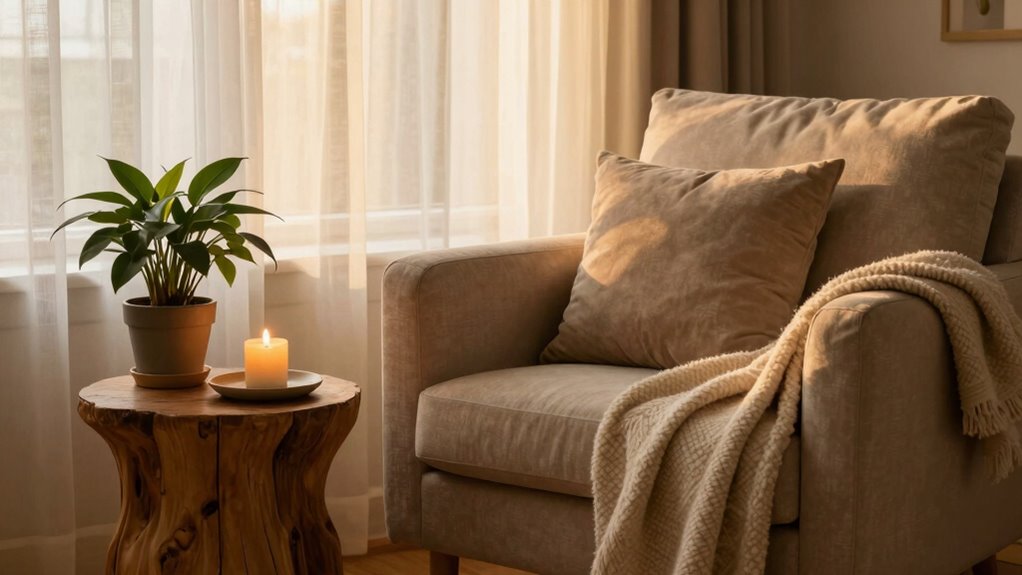 create calm restorative environment
