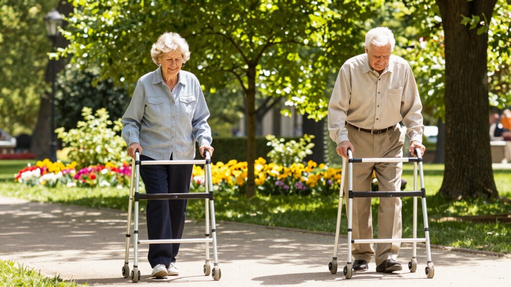 customized upright walker training