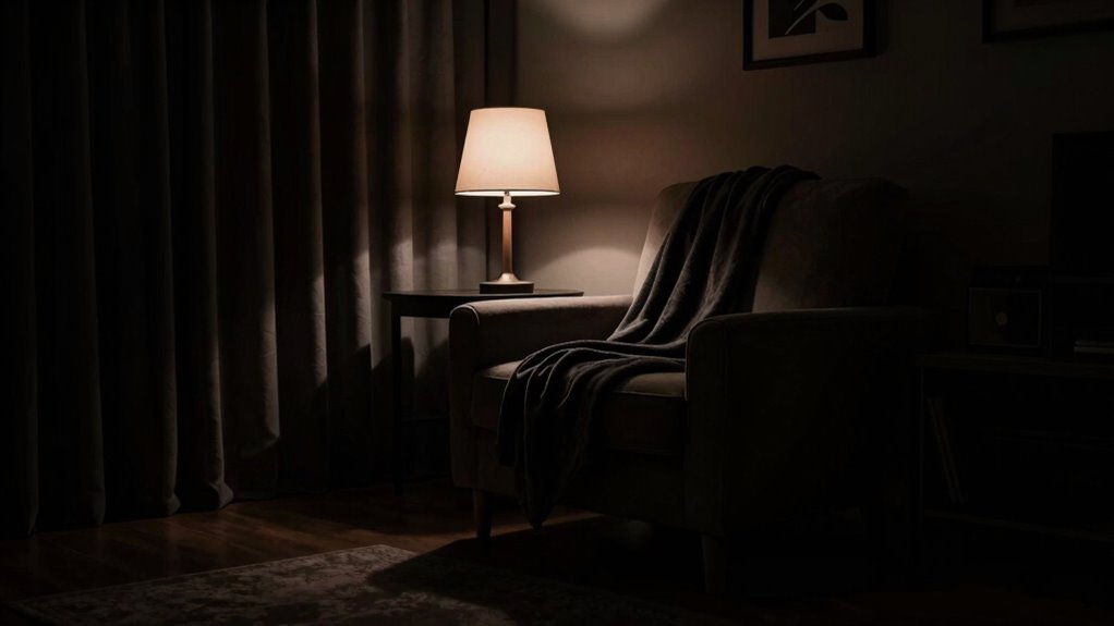 dark corner enhances sleep