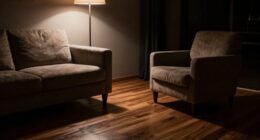 dark corner for sleep