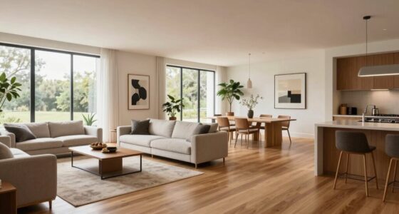 define space with furniture