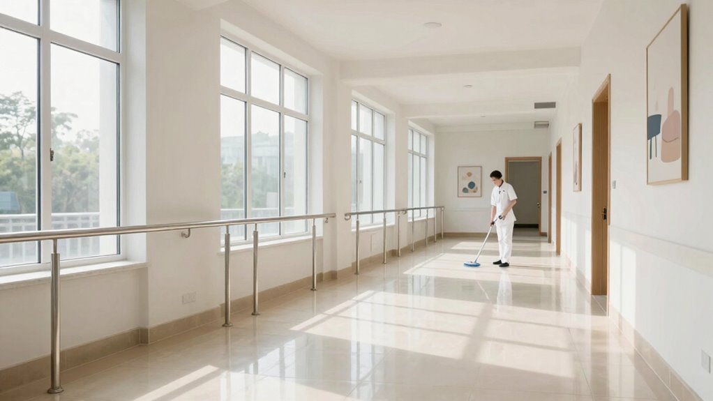 easy hygienic cleaning environment