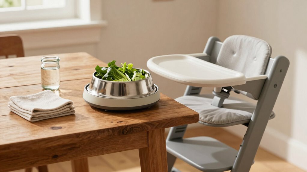efficient feeding station setup