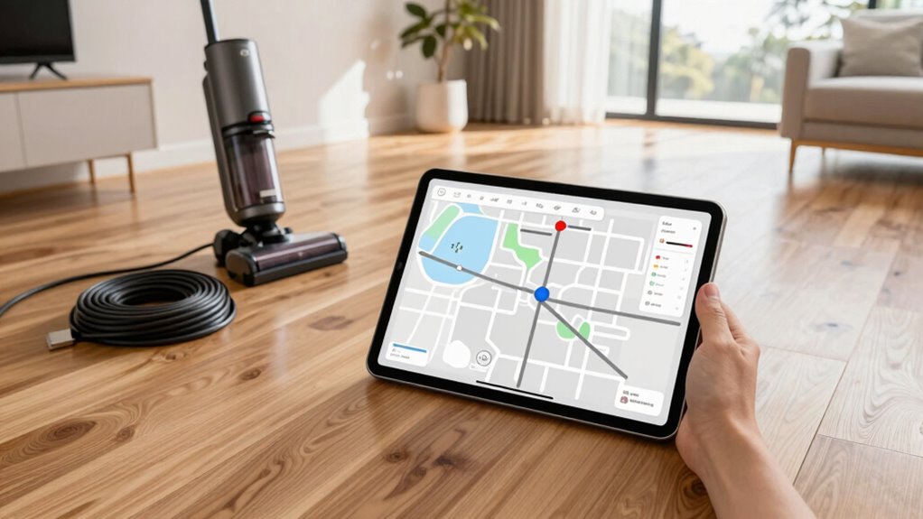 efficient organized cleaning routes