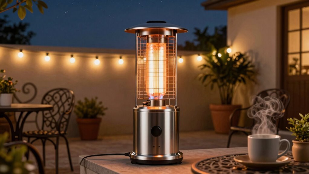 efficient safe outdoor heating