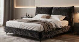 elegant bed with adjustable comfort