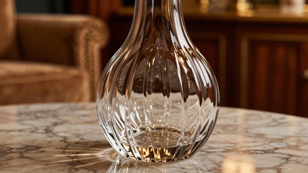 elegant textured glass decor