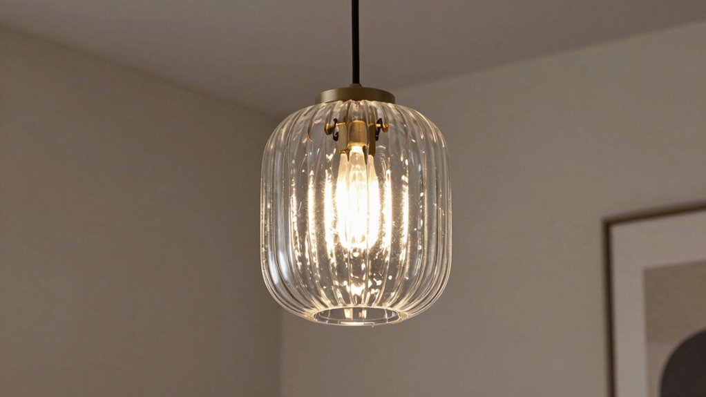 elegant textured vintage lighting