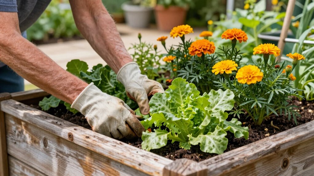 elevated accessible pest resistant gardening