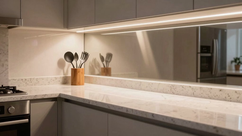 enhances kitchen functionality and ambiance