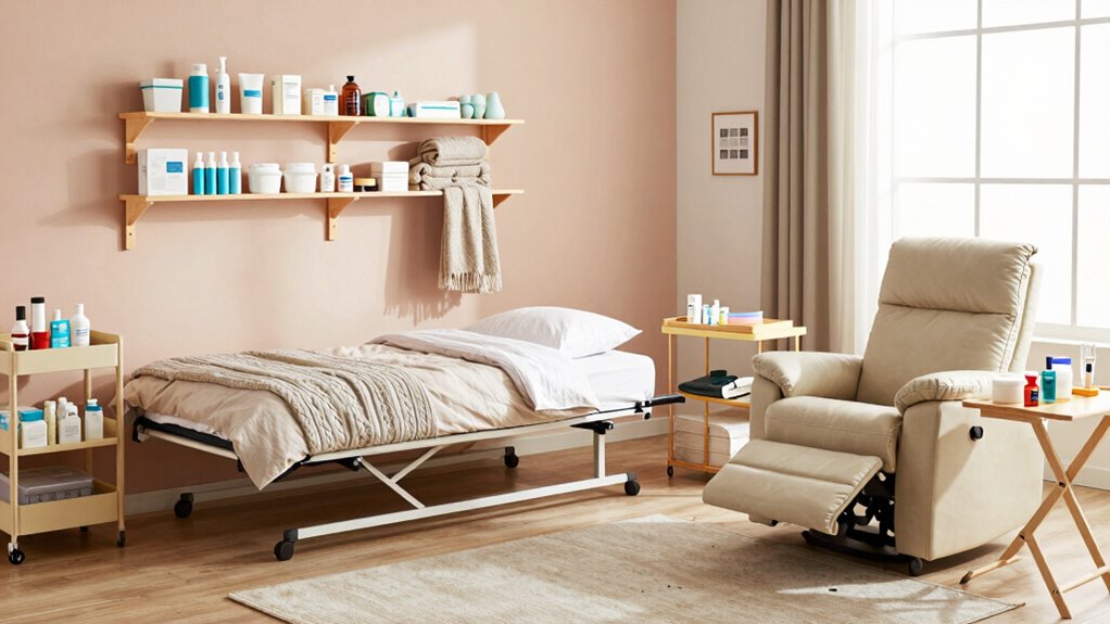 flexible automated care space