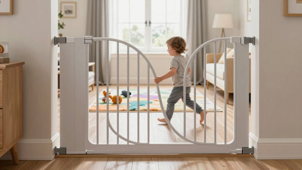 flexible multi directional child gates