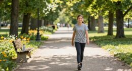 gentle starter walking routine