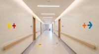 hallway navigation aid system